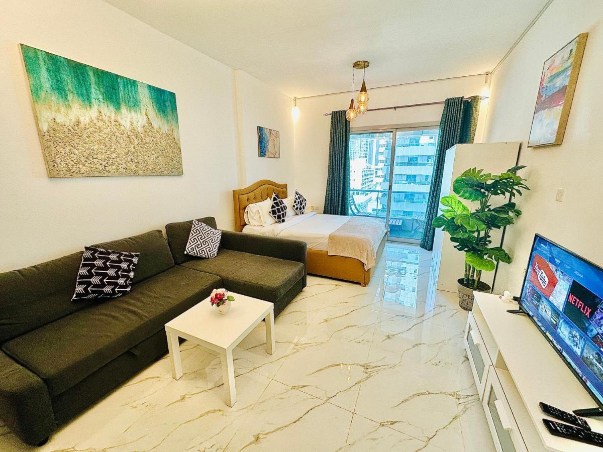 Diamond Crown - Studio Holiday Apartment In Dubai Marina Exterior foto